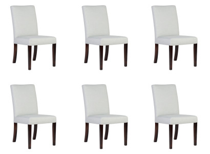 6x Stühle Stuhl Polster Design Lounge Club Sitz Lehn Garnitur Sessel Neu